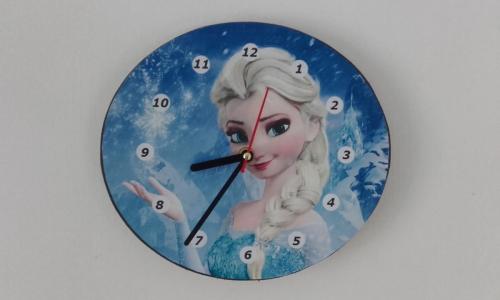 Horloge Elsa Reine des neiges