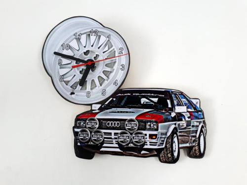 Horloge Audi quattro + jante