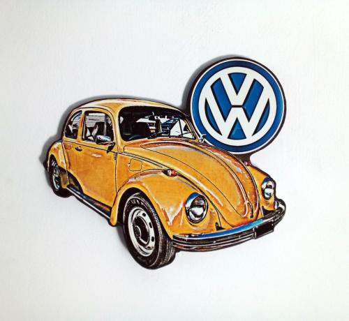Plaque Volkswagen Coccinelle
