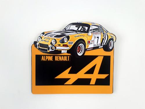 Plaque Renault Alpine A110