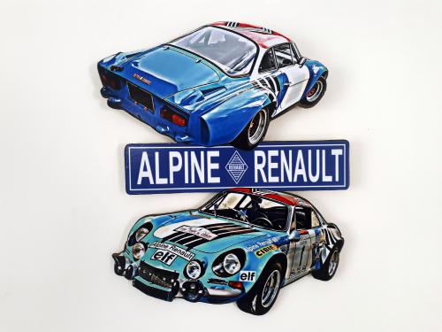 Plaque Renault Alpine A110