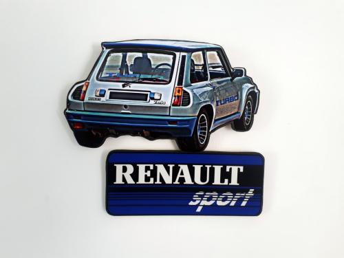 Plaque Renault 5 Turbo 2